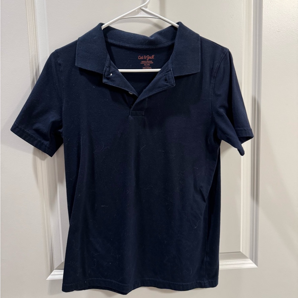 Navy Polo Women Size Small Kids14Y